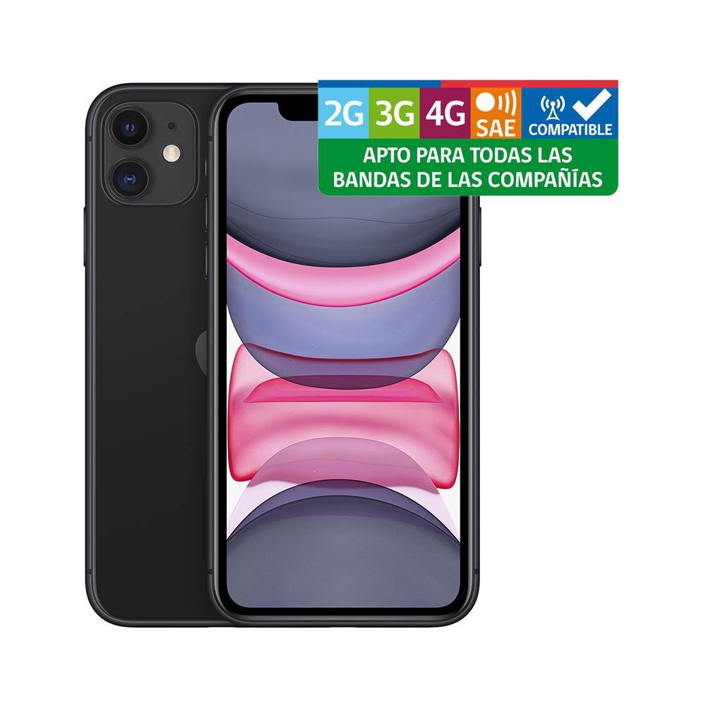 Iphone 11 Negro / 64 GB / Wom