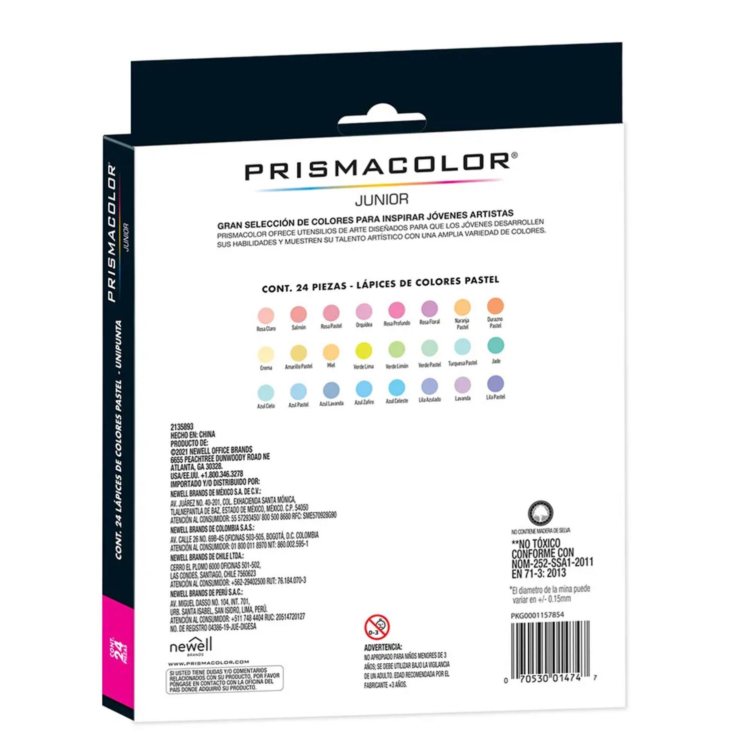Set Lapices De Colores Prismacolor Junior 24 Unidades image number 1.0