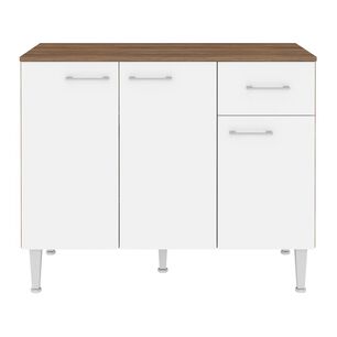 Mueble De Cocina Vekkahome Base Evandro / 3 Puertas / 1 Cajón
