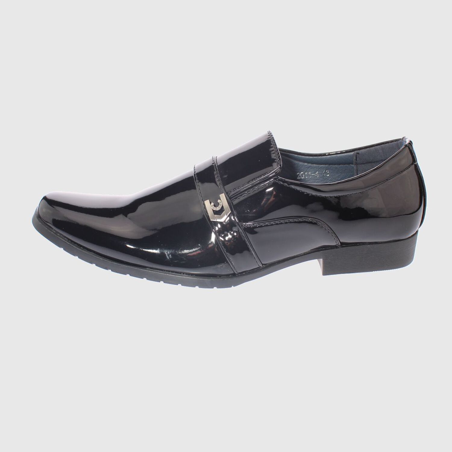 Zapato Charol Negro V&iacute;a Franca Art. 820114black image number 1.0