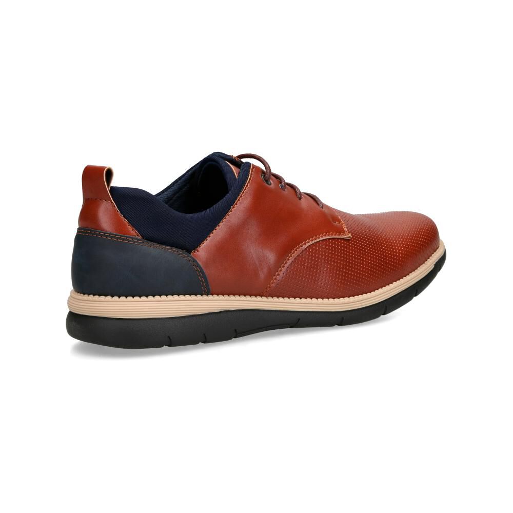 Zapato Casual Hombre Az Black Brown image number 3.0