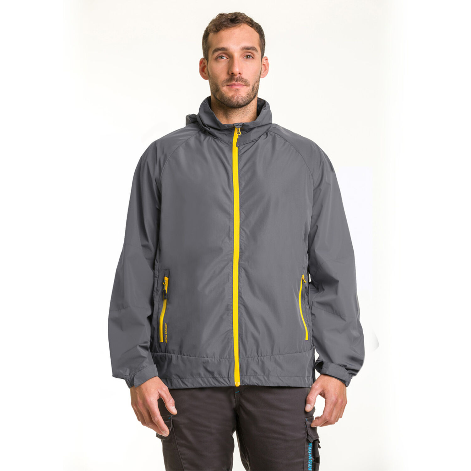Cortaviento Hw Vent Hombre Carbon Grey image number 0.0