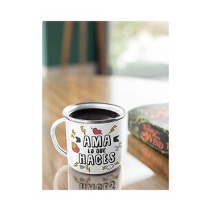 Taza Enlozada Lechera Ama Lo Que Haces Frase Motivacion
