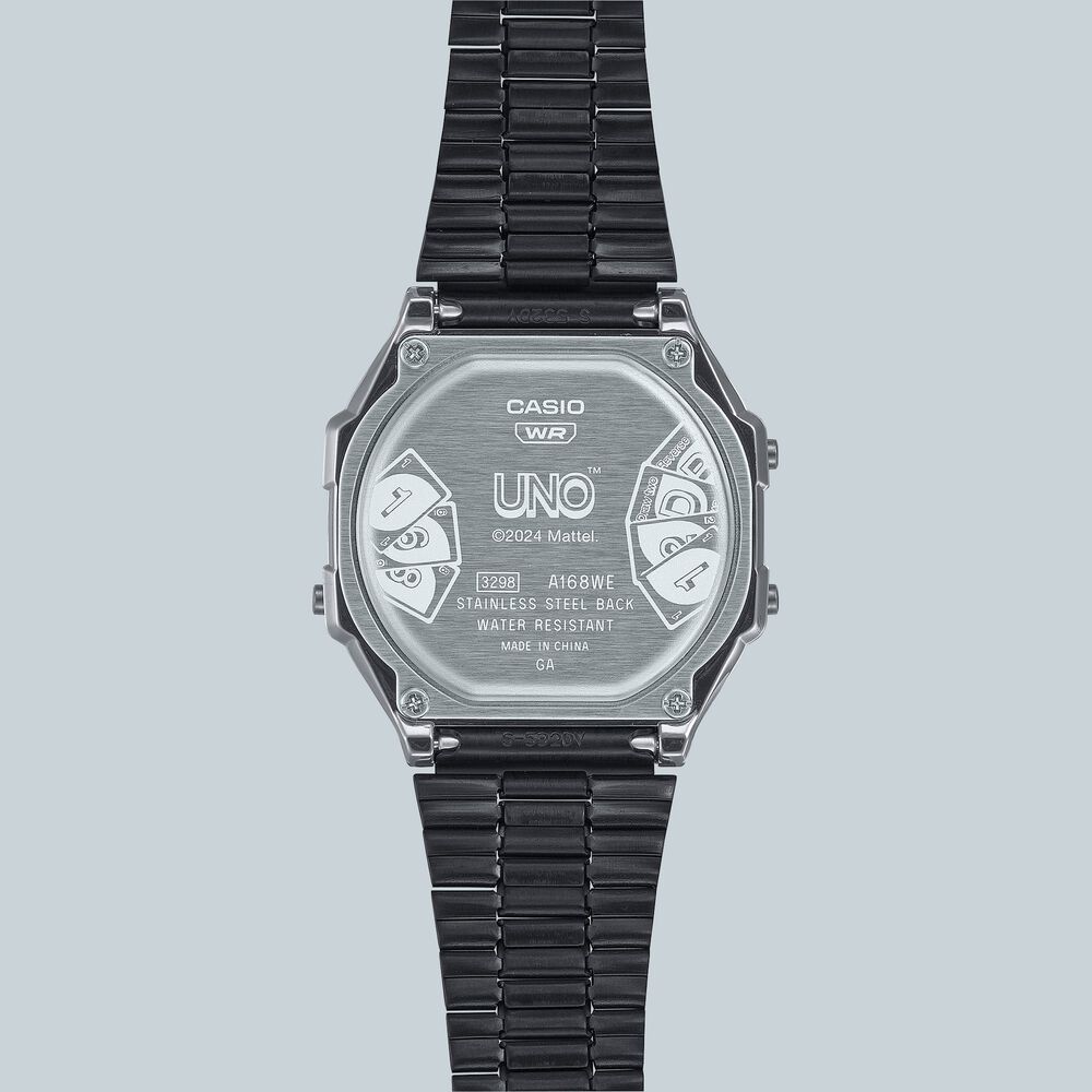 Reloj Casio Digital Unisex Uno A-168weuc-1a image number 2.0