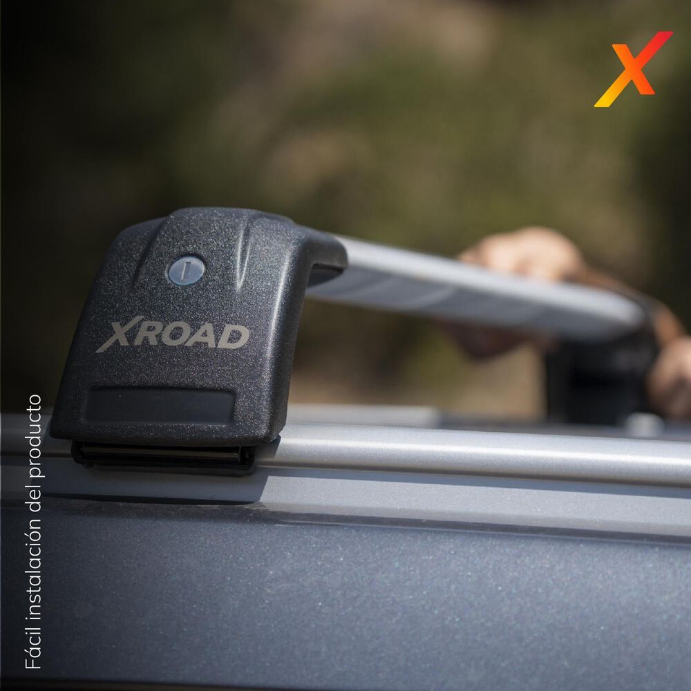 Barras Portaequipaje De Aluminio Para Techo Xroad image number 4.0