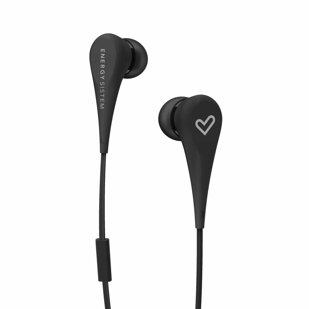 Audifonos Energy Sistem Earphones Style 1+ Black Con Mic image number 2.0