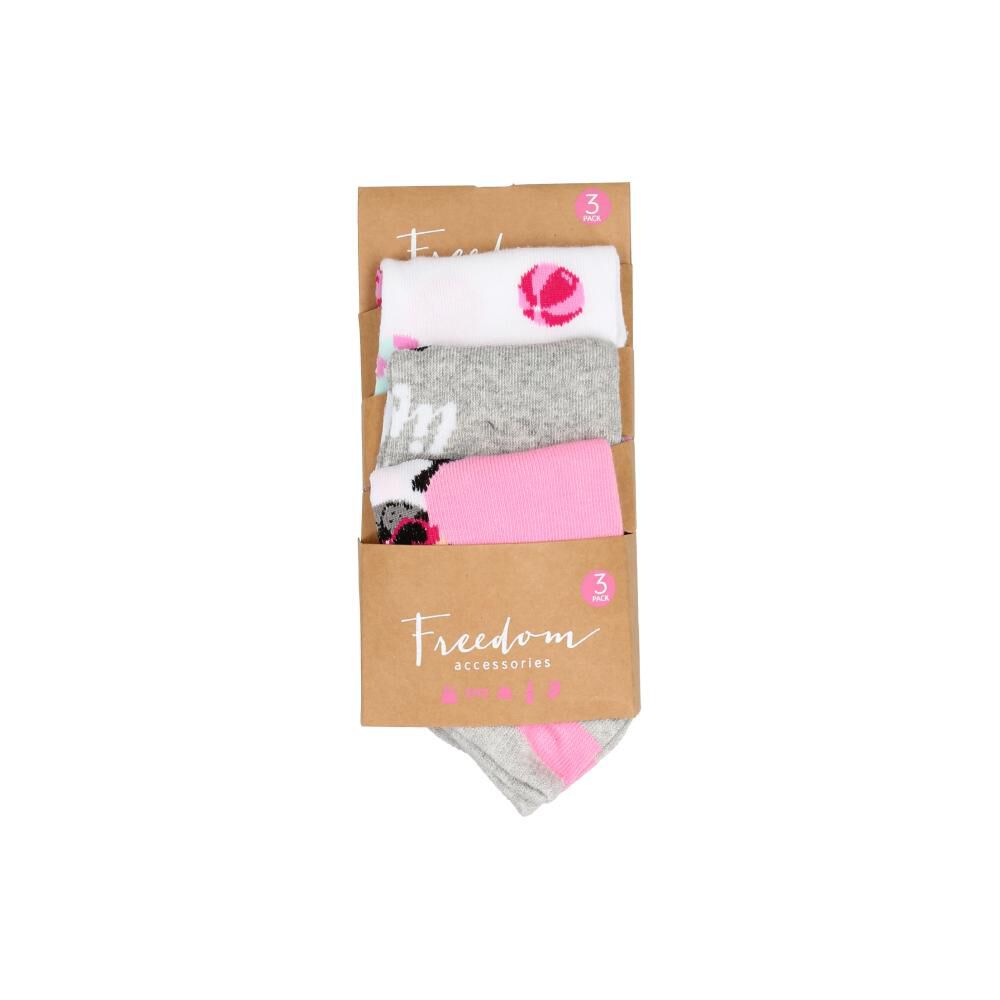 Pack Calcetines Calcetines Mujer Freedom / 3 Pares