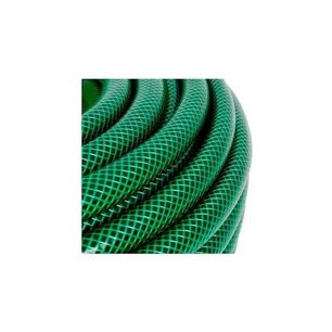 Manguera Pvc Reforzada 3/4 Con Malla Rollo 100 Metros Material Duro Durabilidad Jardin Terraza