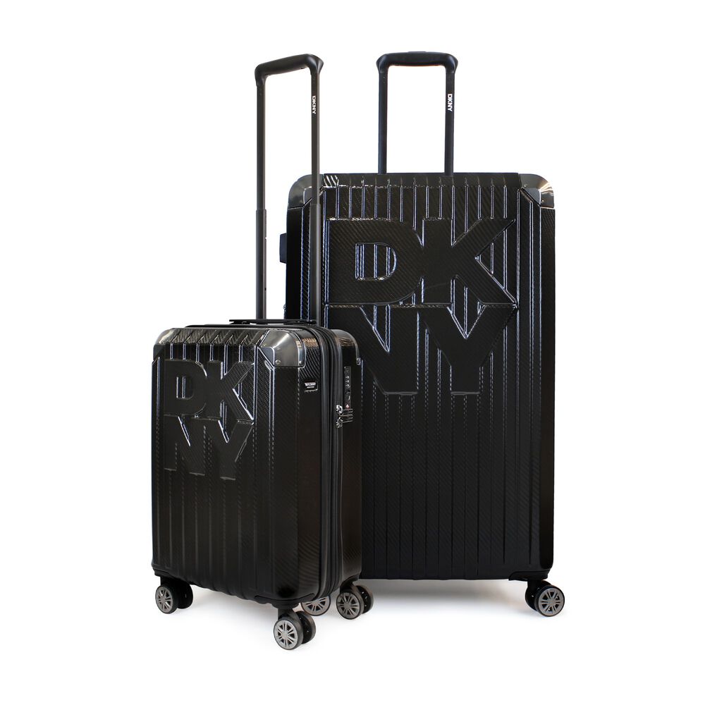 Pack 2 Maletas Donna Karan Glow S 10kg + L 23kg Negra Dkny image number 0.0