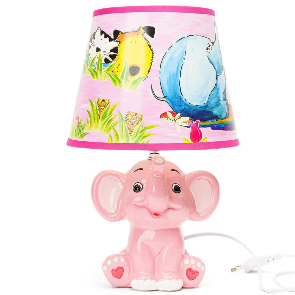 Lámpara De Elefante Rosa Chinitown image number 0.0
