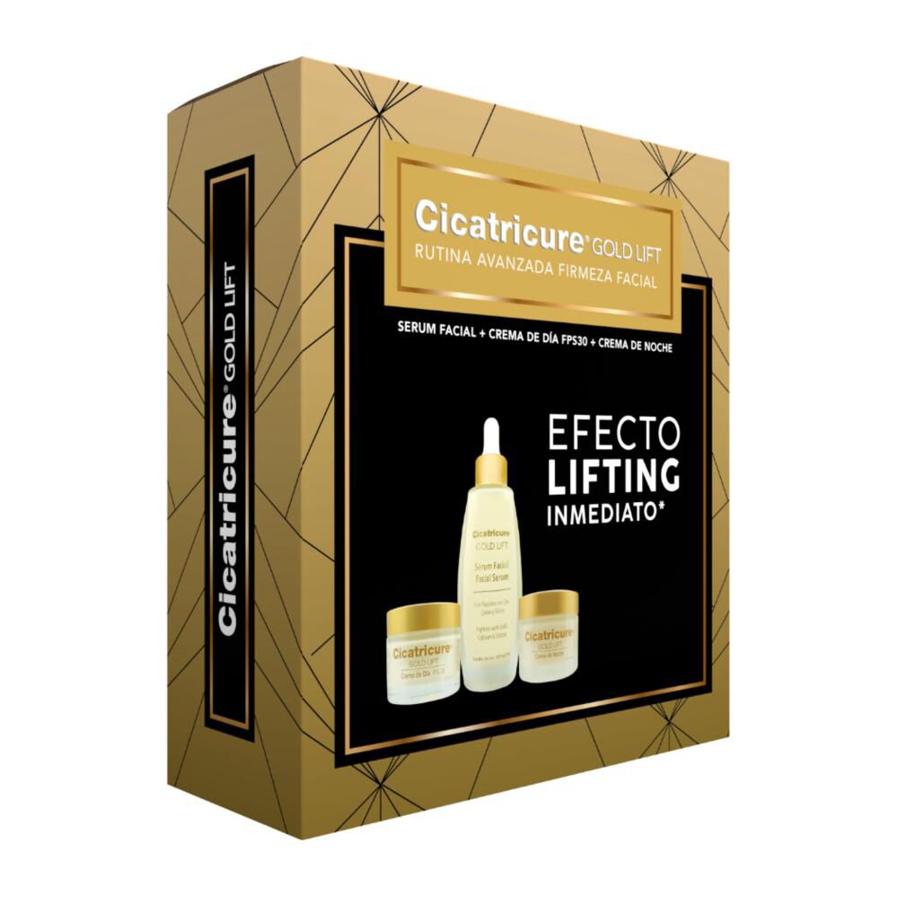 Pack Cicatricure Pack Gold Lift Crema D&iacute;a 50 Gr + Crema Noche 50 Gr + Serum 27 Ml image number 1.0