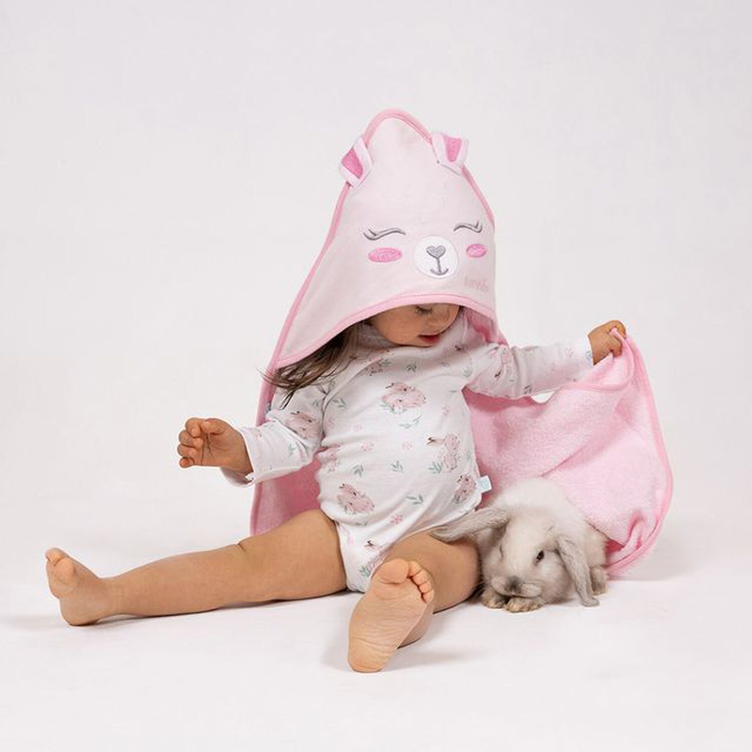 Toalla Capucha De Ba&ntilde;o Bambino Para Beb&eacute; Guagua Ni&ntilde;os image number 3.0