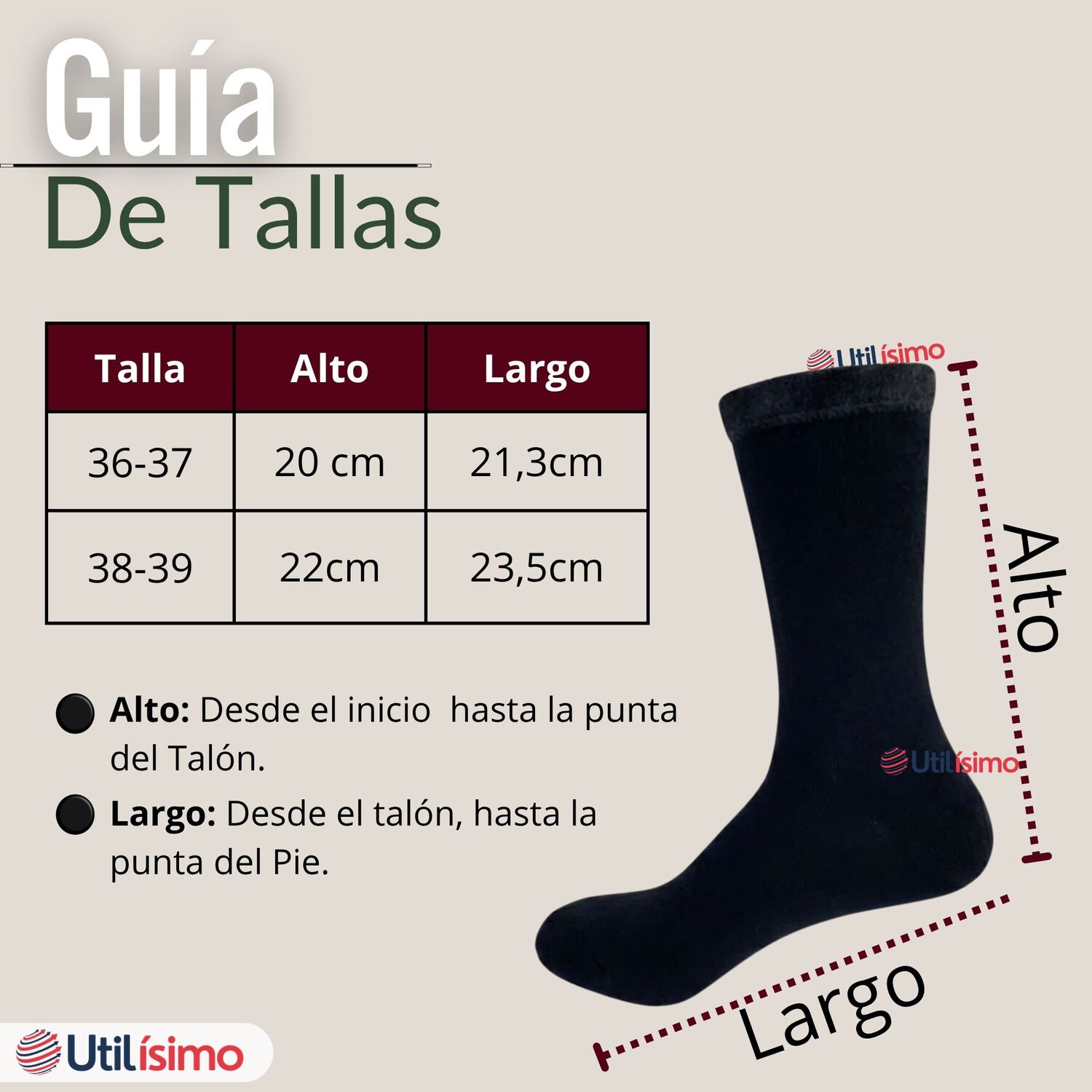 Pack 3 Pares Calcetines Chiporro Mujer Ultra T&eacute;rmico Negro Invierno Polar image number 3.0