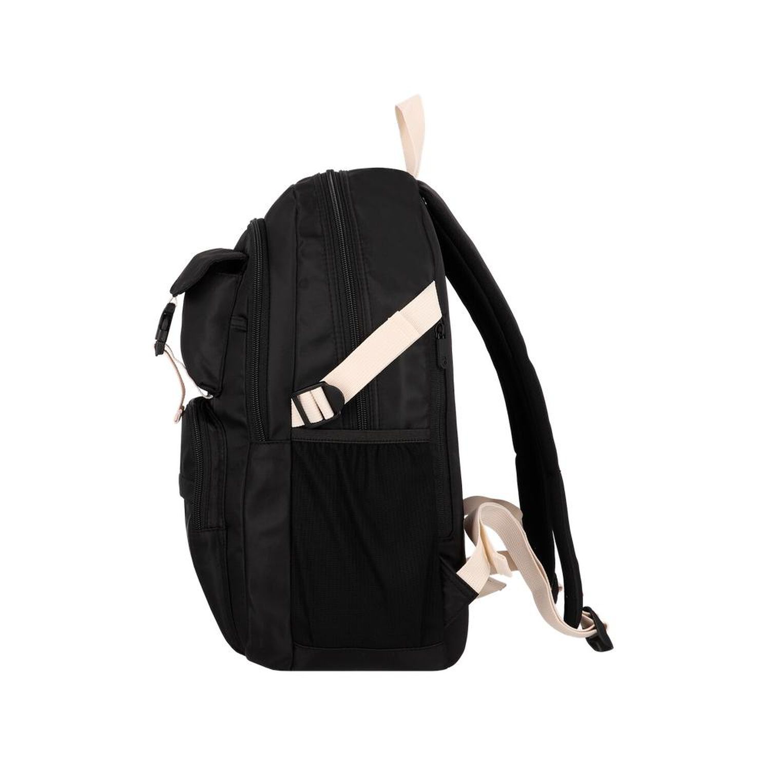 Mochila Notebook Xtrem Kira 6xt Negro/beige 15" image number 6.0