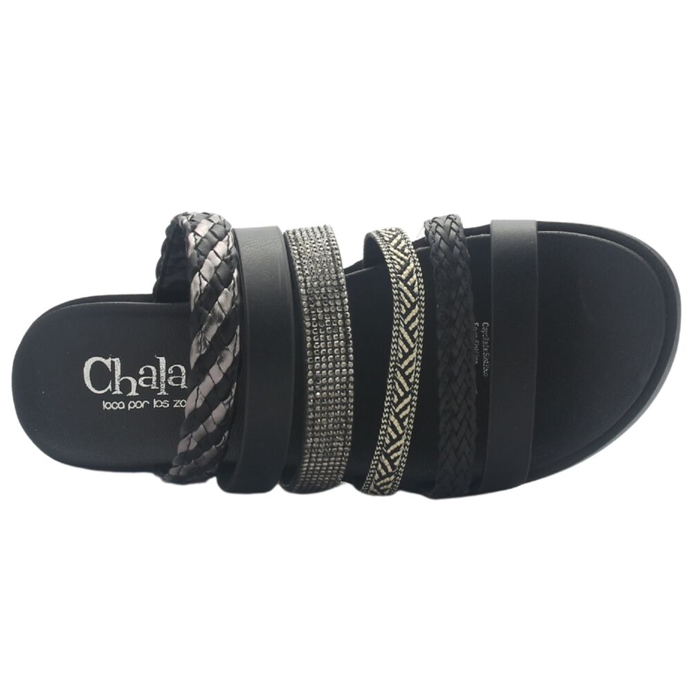 Sandalia Mujer Casual Negro Chalada Genova-5 image number 4.0