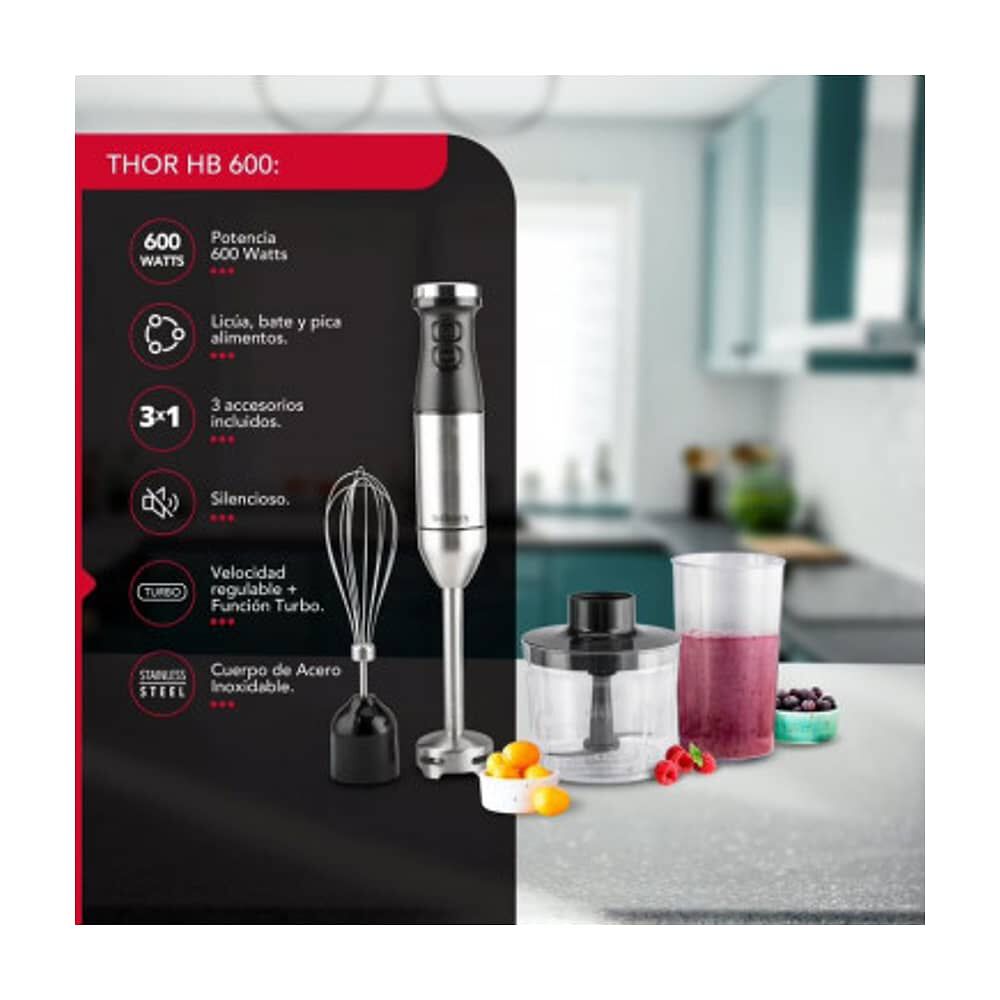 Minipimmer 4 Accesorios 600w Thor Hb Set 600 image number 1.0