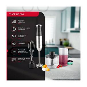 Minipimmer 4 Accesorios 600w Thor Hb Set 600