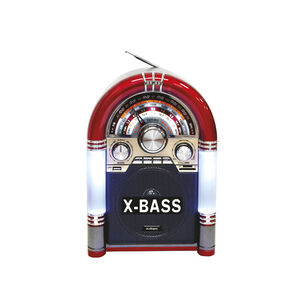 Radio Rockola Retro Bluetooth Port&aacute;til 5w - Ps