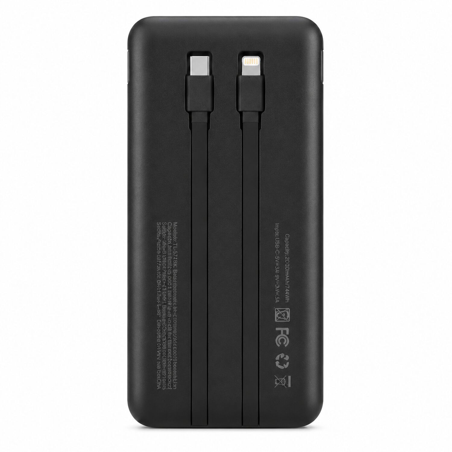 Powerbank 20.000 Mah Turbo Quick Charge Multipuertos 22w image number 5.0