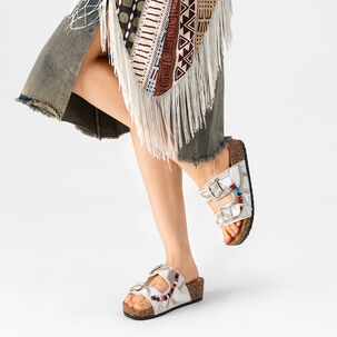 Sandalias Chalas Mujer Vintage Confort Pedrería Weide Gh136 Sandalias Chalas Mujer Vintage Confort Pedrería Weide Gh136
