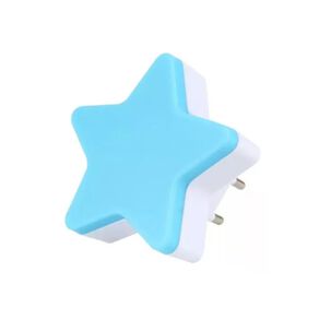 Lampara De Noche Espanta Cuco Luz Led Forma Estrella Niños