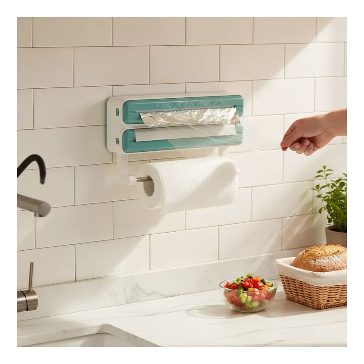 Dispensador Organizador De Cocina 3 En 1 image number 3.0