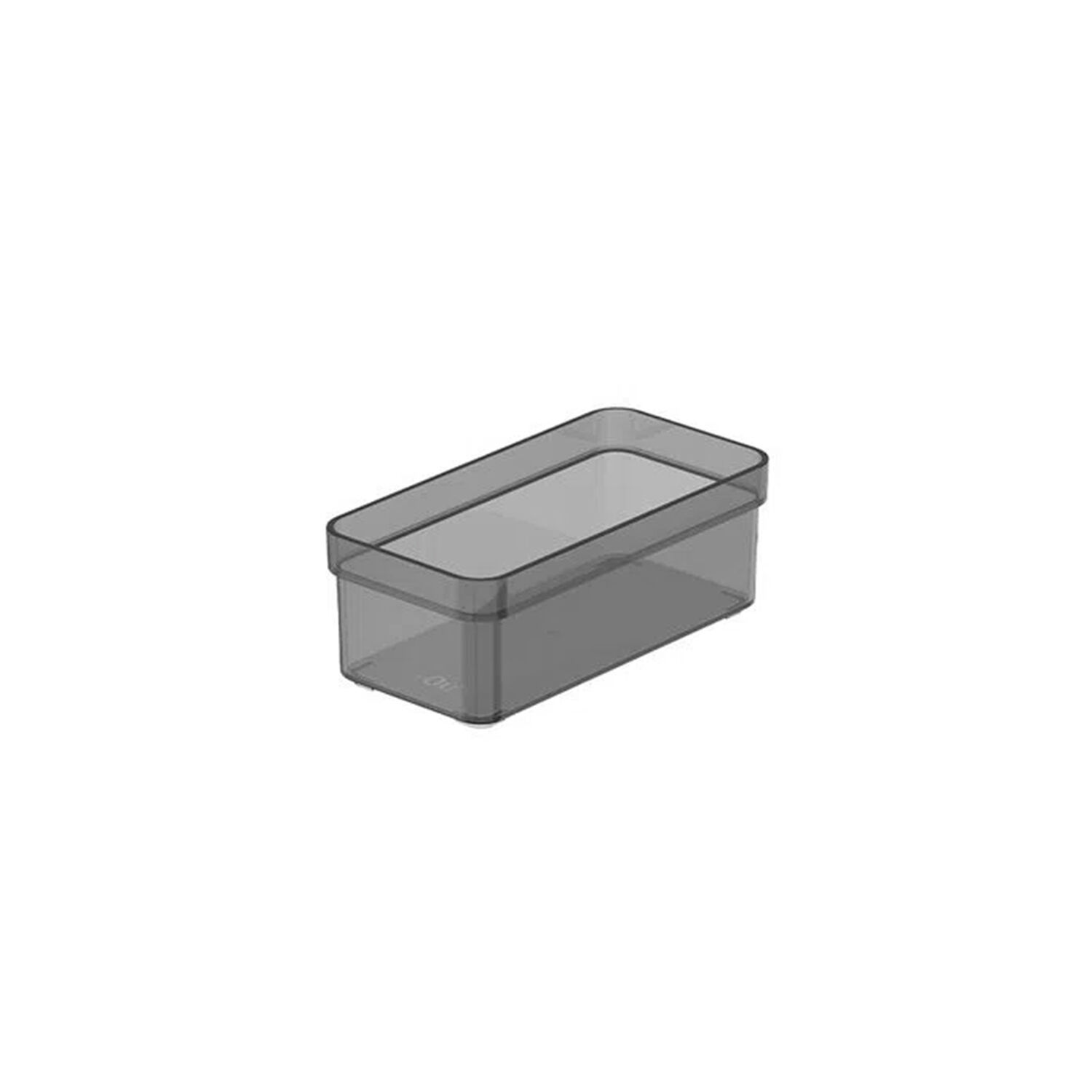 Organizador De Caj&oacute;n Clear 15 X 7,5 X 5,6 Gris image number 0.0