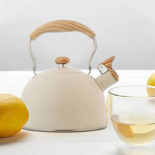 Tetera Acero Inoxidable Vintage Vitta 2.5l Beige