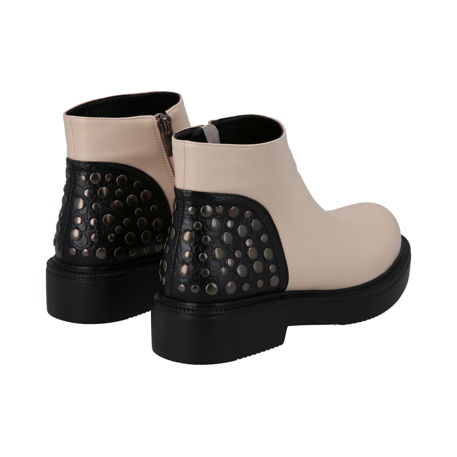 Botin Mujer Beige Galli Police image number 4.0