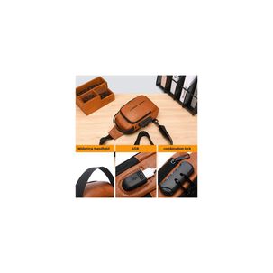 Bolso De Pecho Bandolera Cruzada Con Usb Antirrobo
