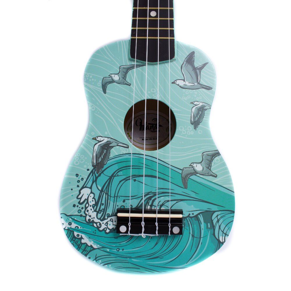 Ukelele Soprano Hana Dise&ntilde;o Mar + Funda Hn-sea image number 1.0