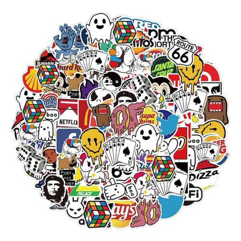 Pack Sticker Logotipos De Marcas image number 0.0