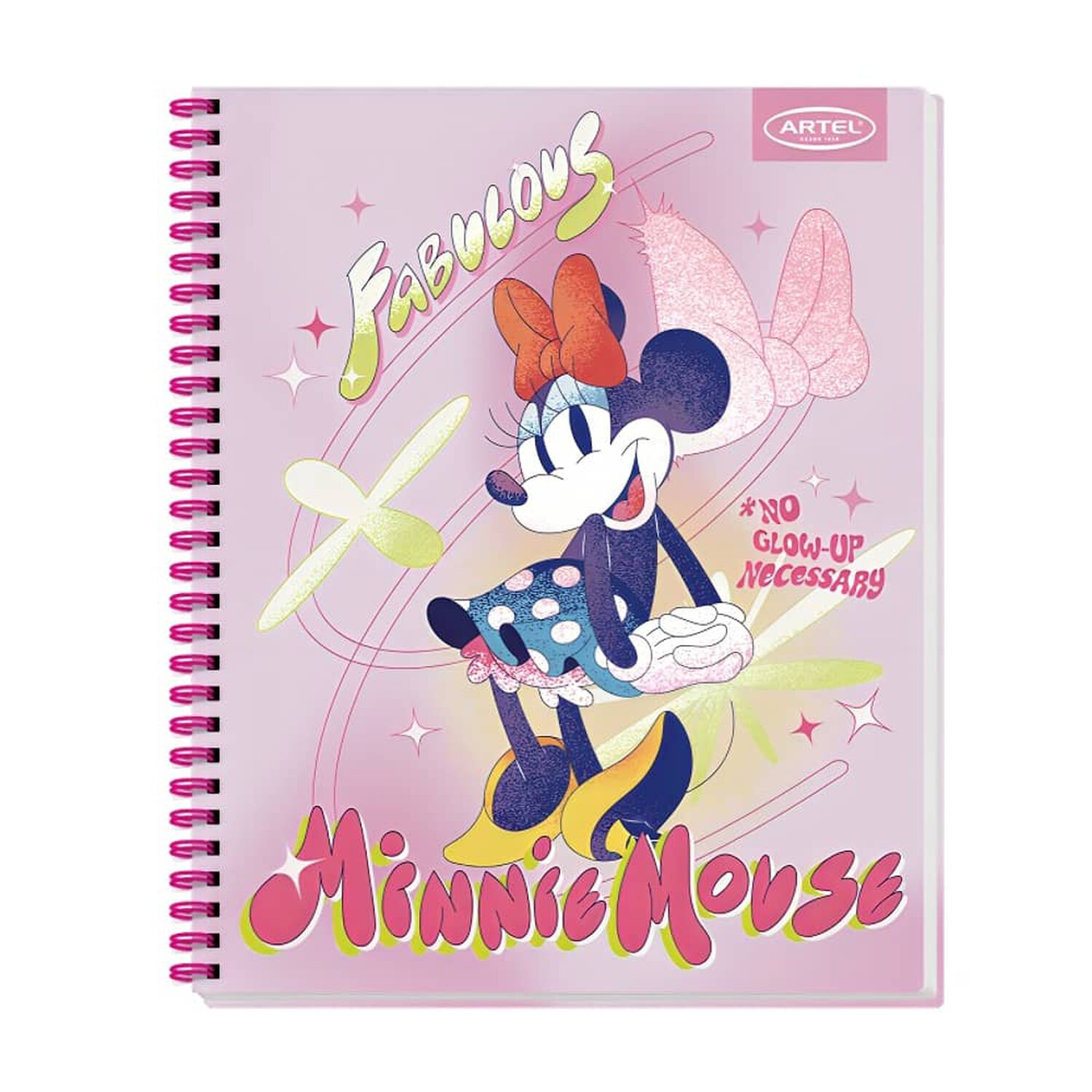 Pack 10pcs Cuadernos Univ 100hj Minnie Bow Artel 0385 image number 1.0