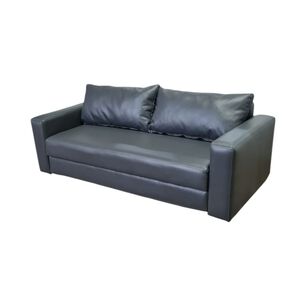 Sofa Cama Multifuncional Ecocuero Gris
