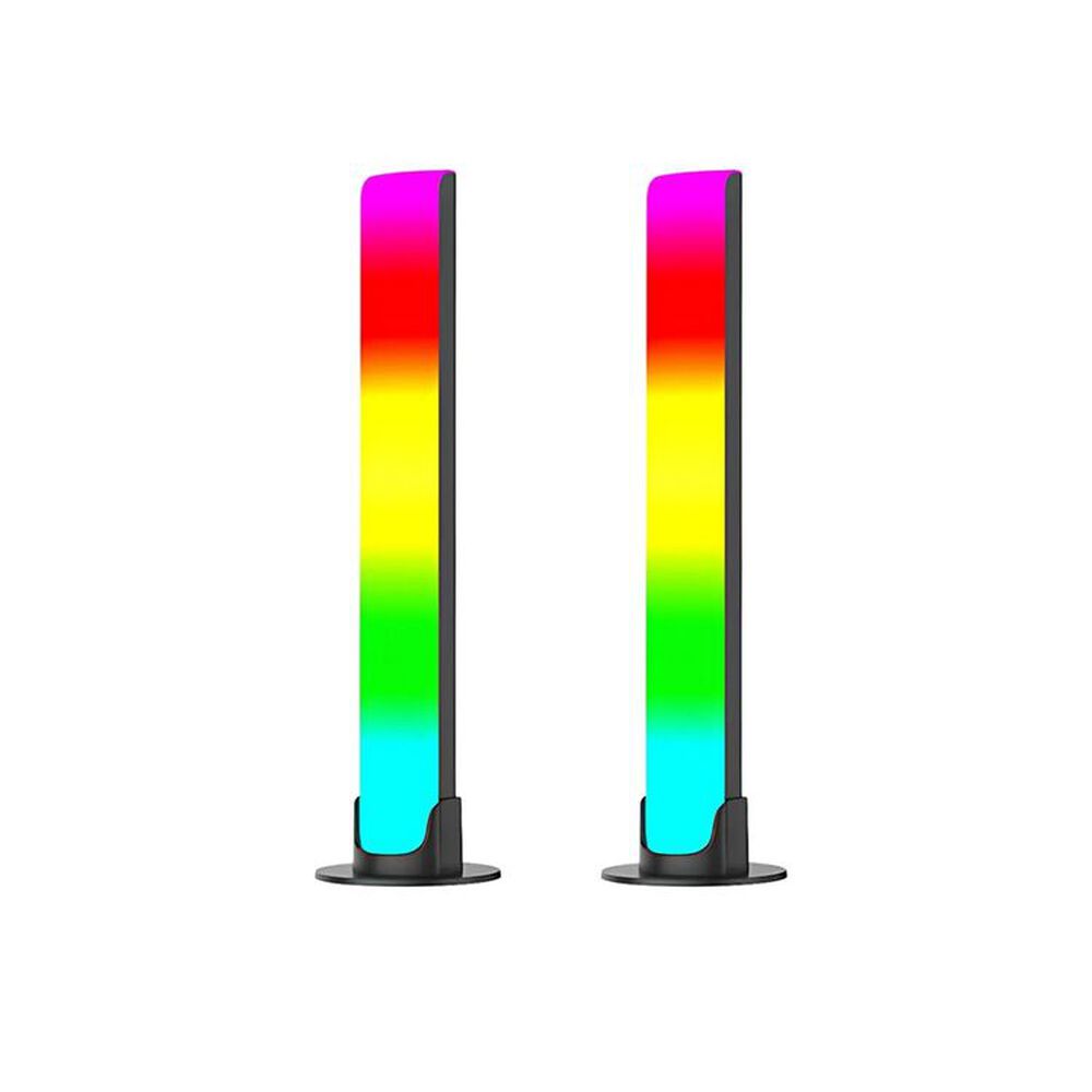 Pack 2 Luces Rgb Ritmo Ambiental Recargable image number 0.0
