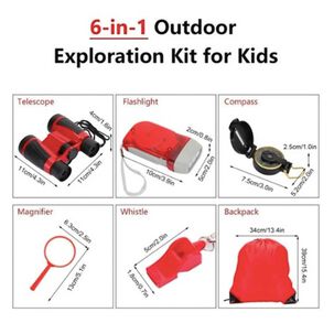 Binoculares Linterna 6 En1 Ni&ntilde;os