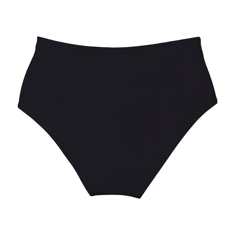 Calzon Postparto Algod&oacute;n Sustentable Negro 2rios image number 1.0