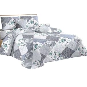 Cobertor Quilt De Verano Cubrecama 2 Plazas Colcha 230x250cm Gs