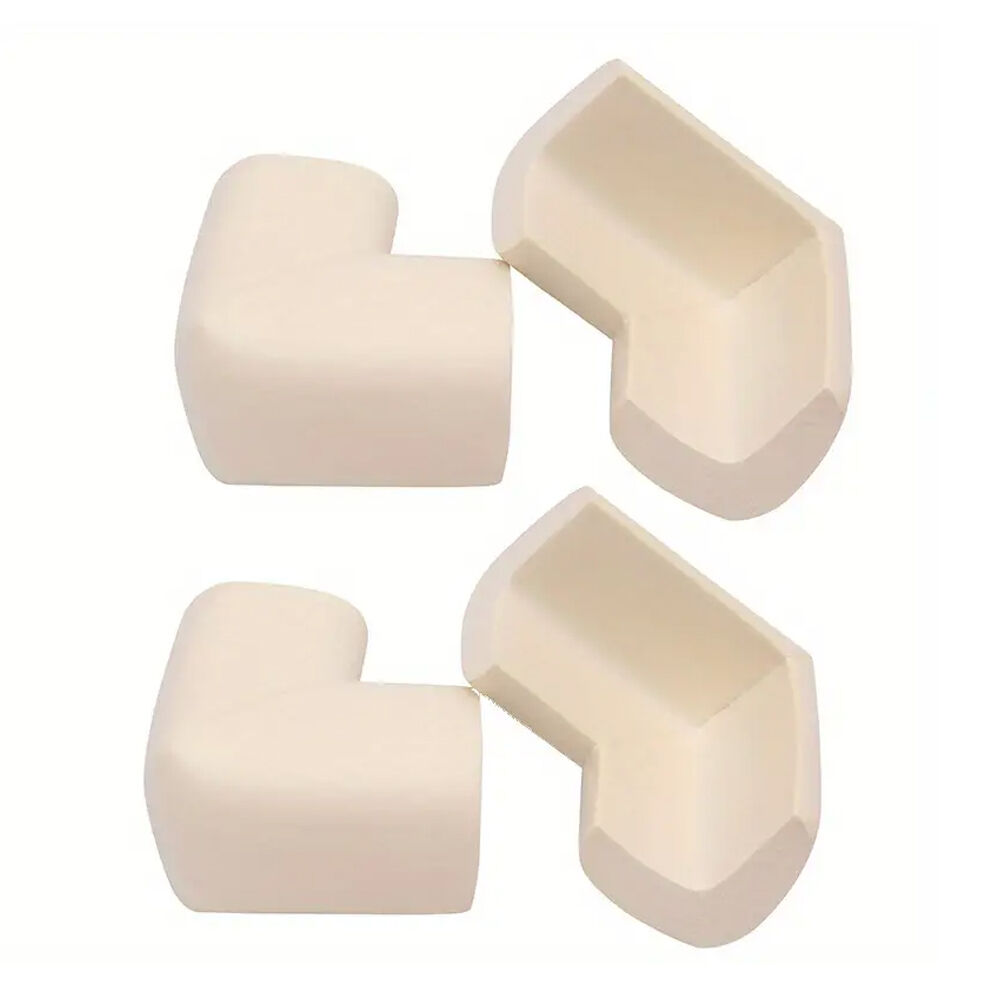 Pack 4 Esquineros Proteccion Bebe Antigolpes Goma Borde Mesa image number 0.0