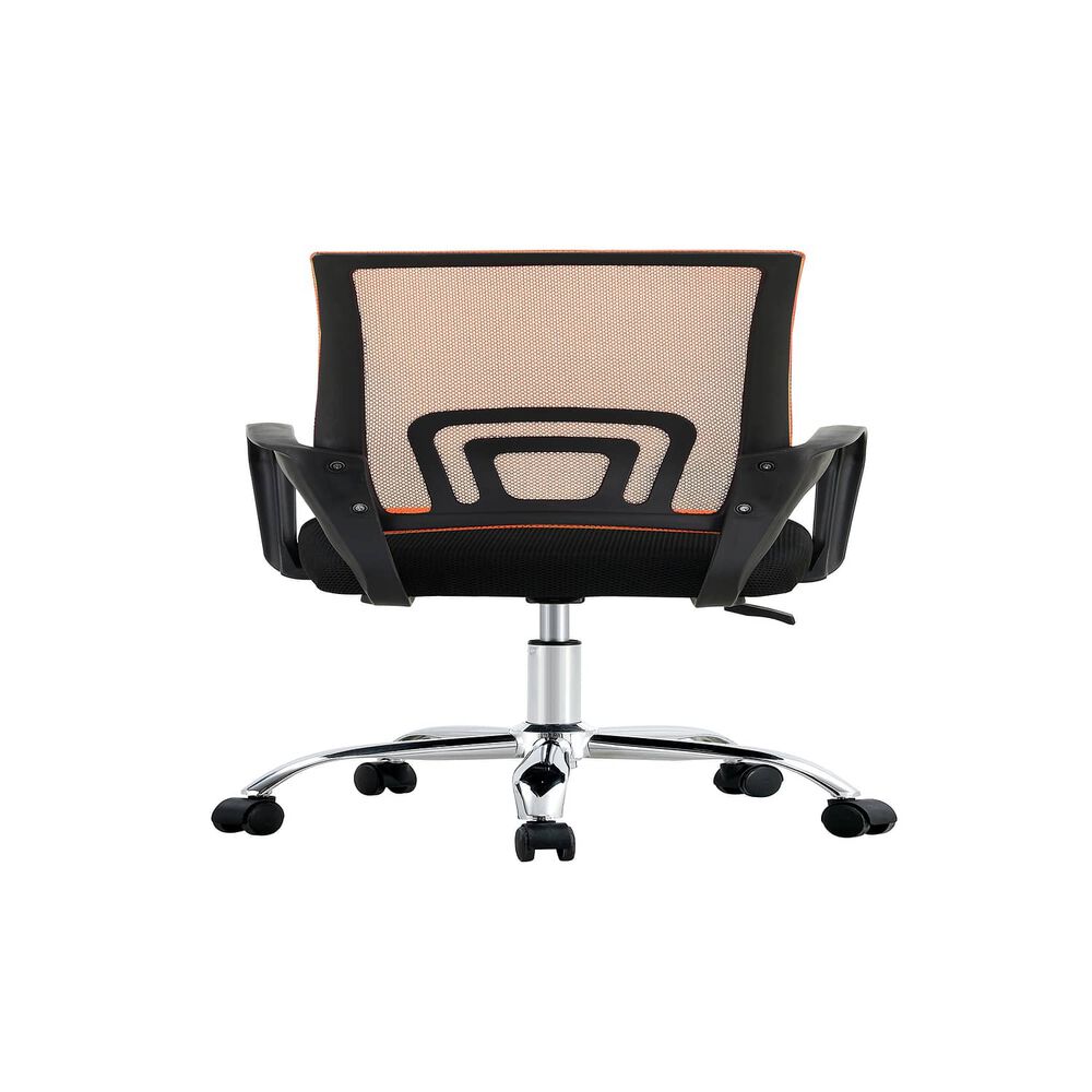Silla De Oficina Ejecutiva Nueva York Ergonomica Respaldo Malla Naranja Bm-520mo Arthome image number 4.0