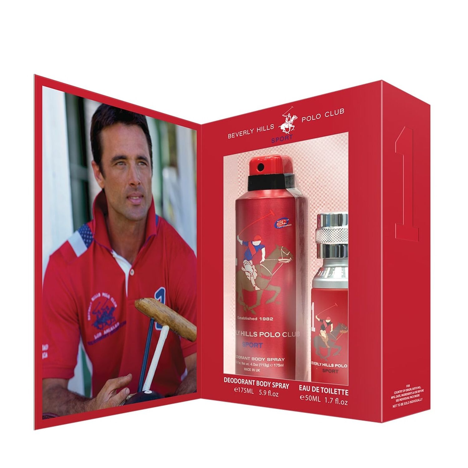 Set Polo Club Beverly Hills Sports Men One Edt 50ml + Deo image number 0.0