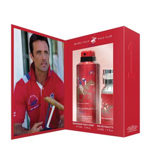 Set Polo Club Beverly Hills Sports Men One Edt 50ml + Deo