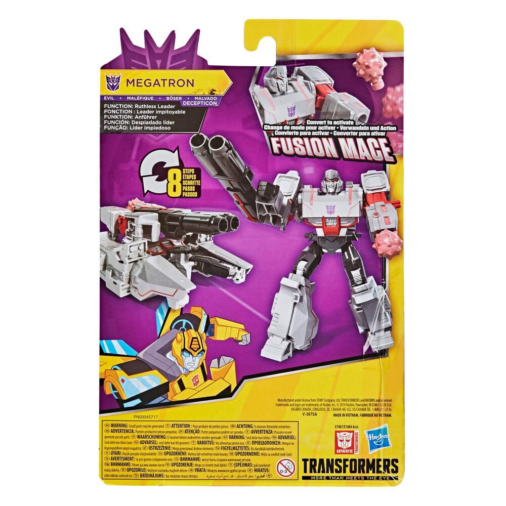 Figura De Accion Transformers Cyberverse Warrior Megatron image number 2.0