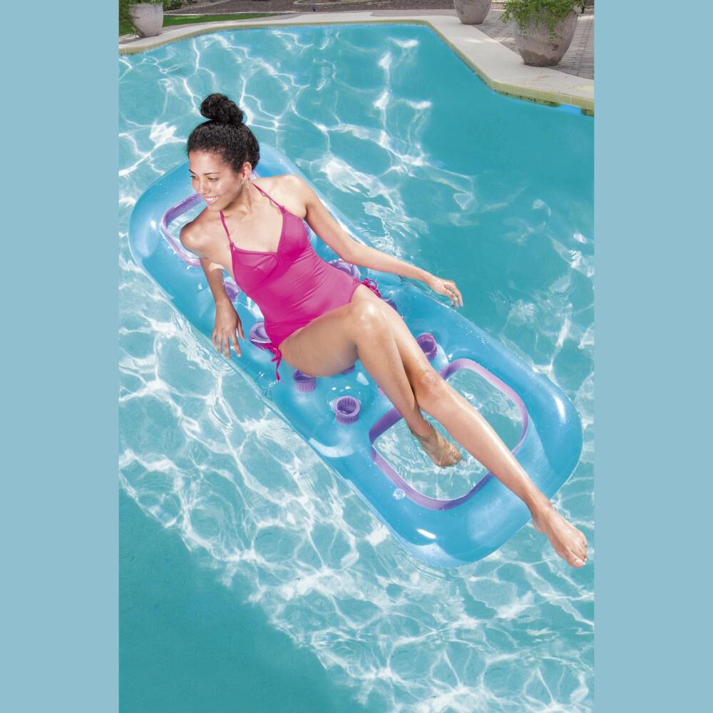 Colchoneta Inflable Bestway Azul 43110a image number 2.0