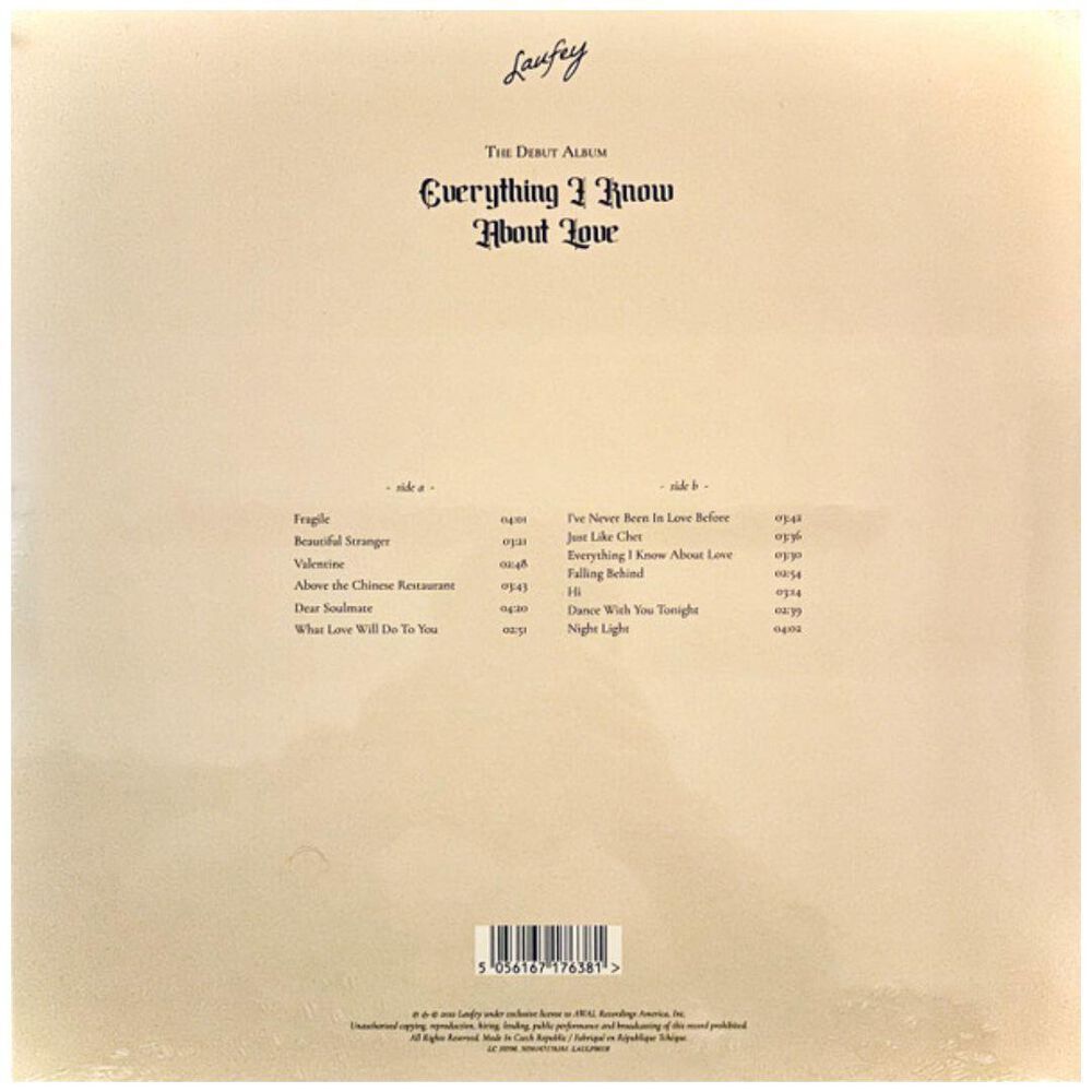 Laufey - Everything I Know About Love | Vinilo image number 1.0