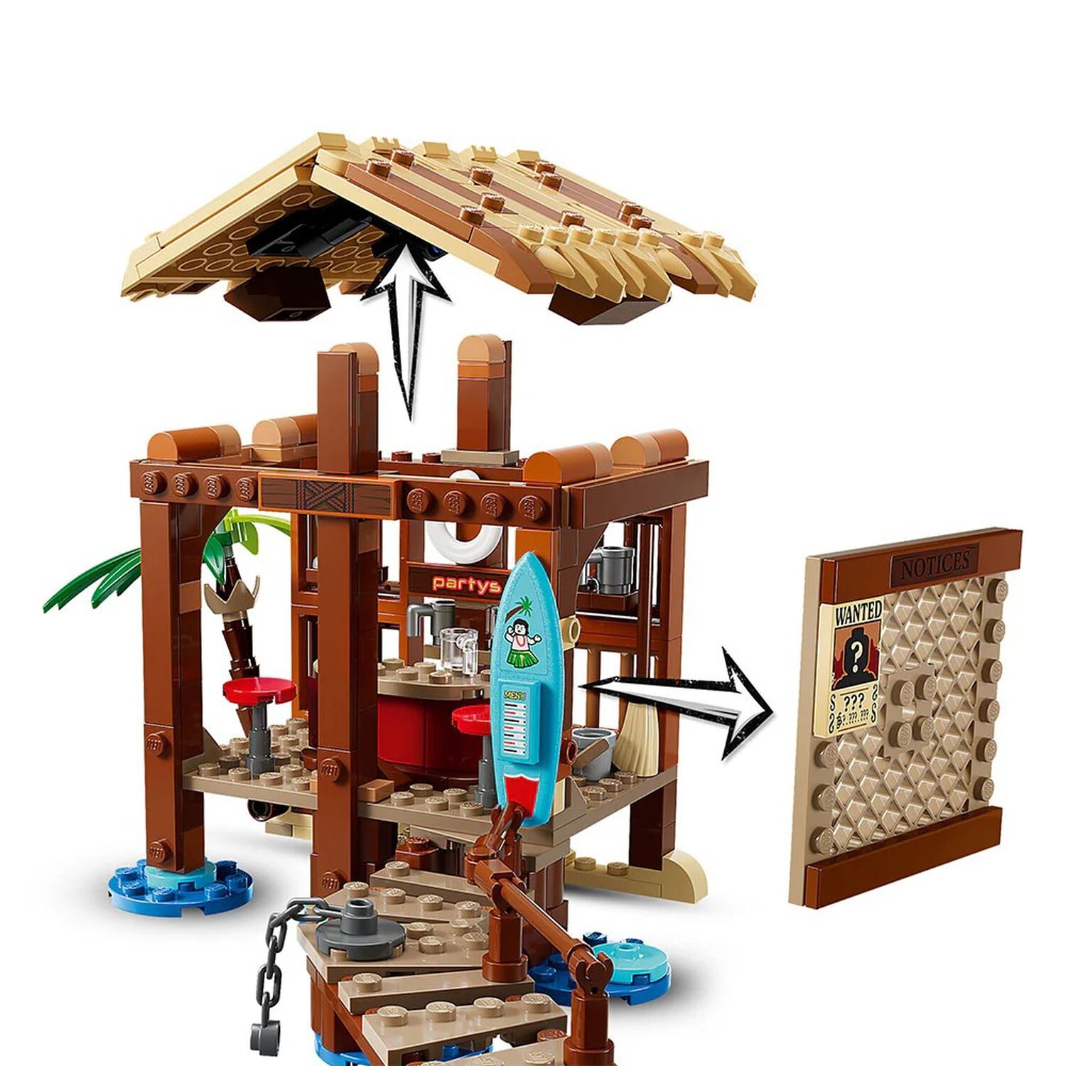 Lego One Piece Caba&ntilde;a Del Pueblo Molino - 75636 image number 2.0