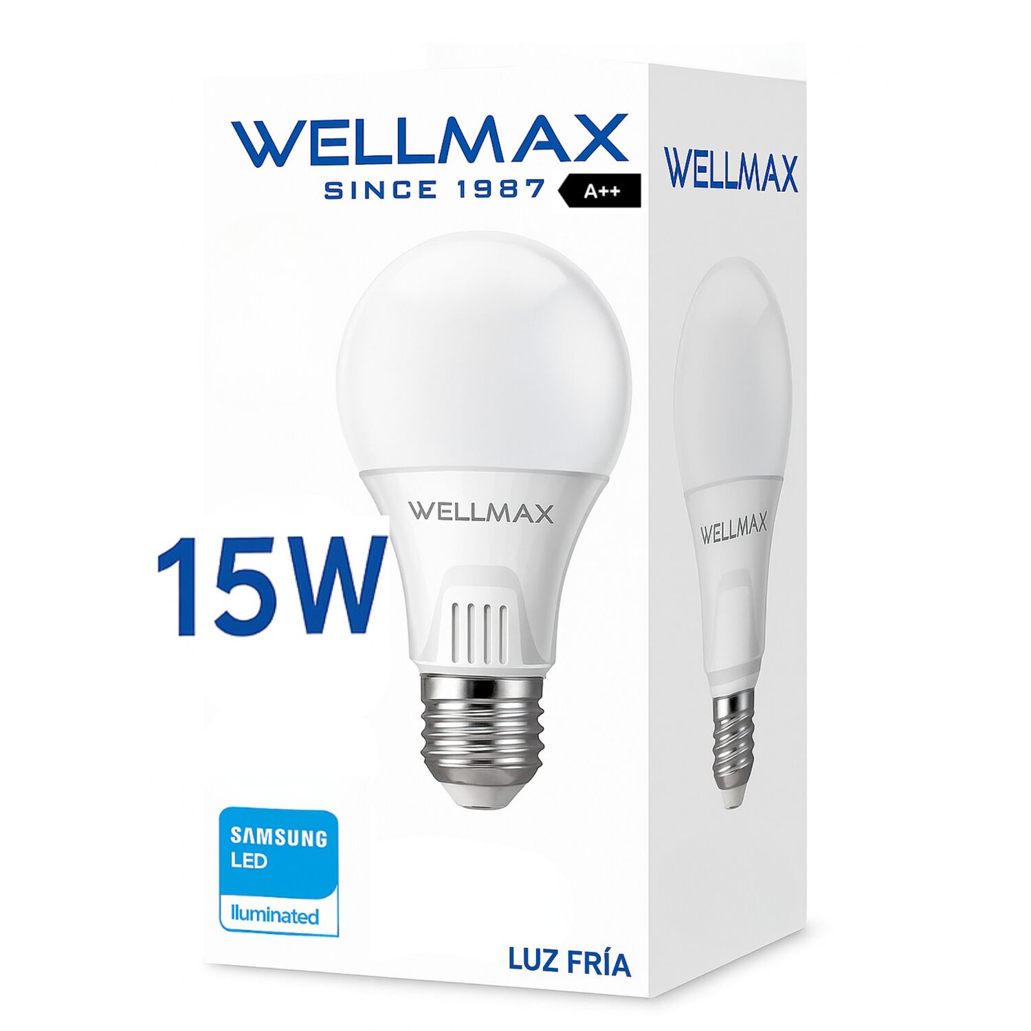Ampolleta Led Samsung Wellmax 15w High Power Lumens Luz Fria image number 4.0