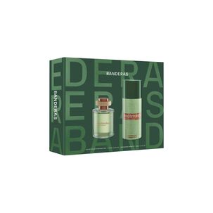 Set De Perfumería Hombre Mediterráneo Banderas / 100 Ml / Edt + Desoderante 150 Ml