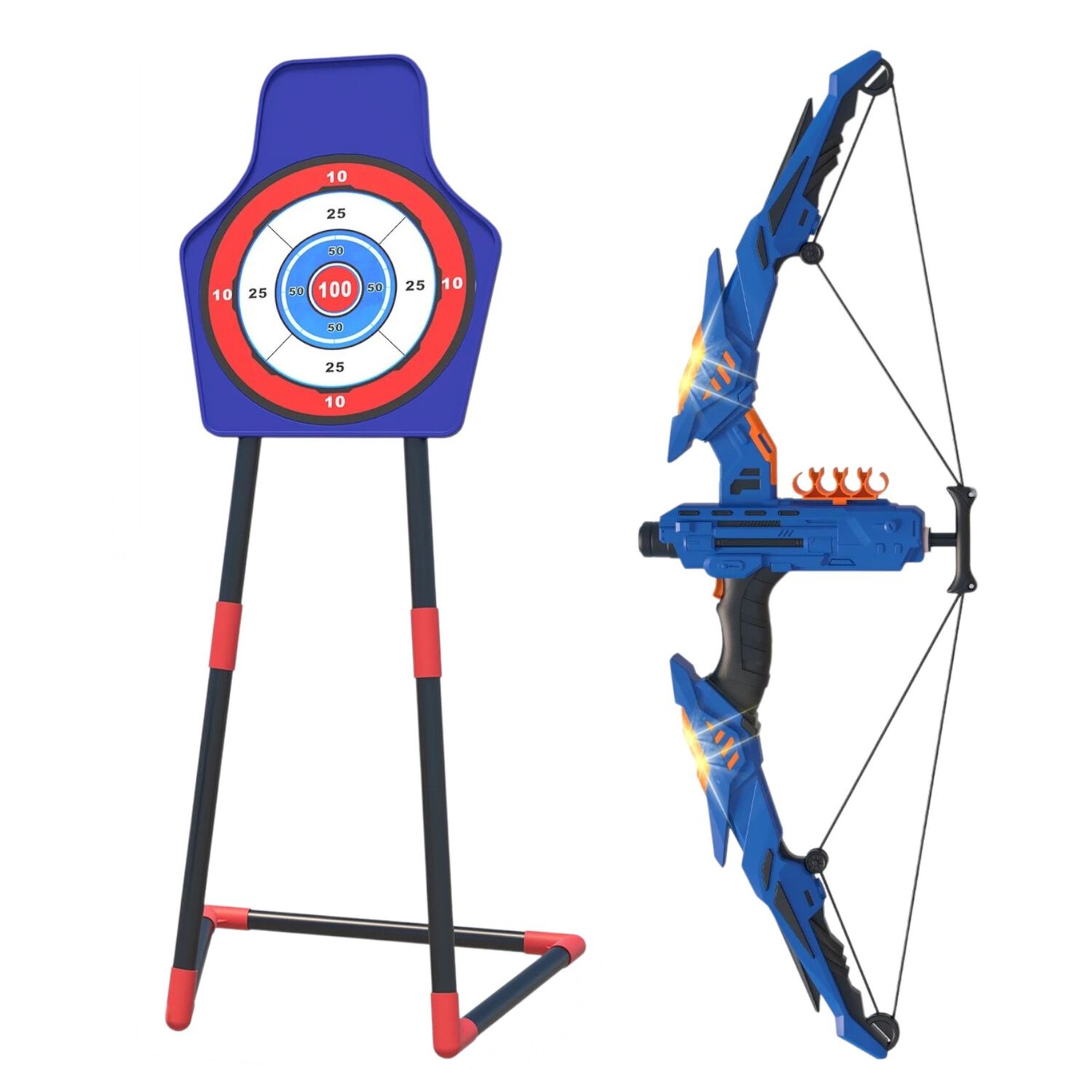 Set De Tiro Al Blanco Para Ni&ntilde;os Juguete De Arco Y Flecha image number 5.0