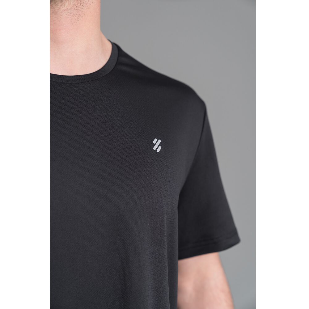 Ultimate Polera Mc Sport Hombre Onyx - S image number 2.0